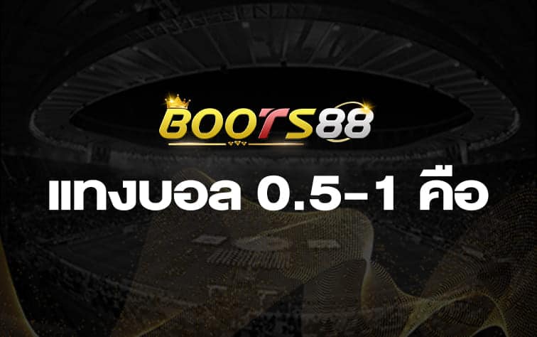 แทงบอล 0.5-1 คือ